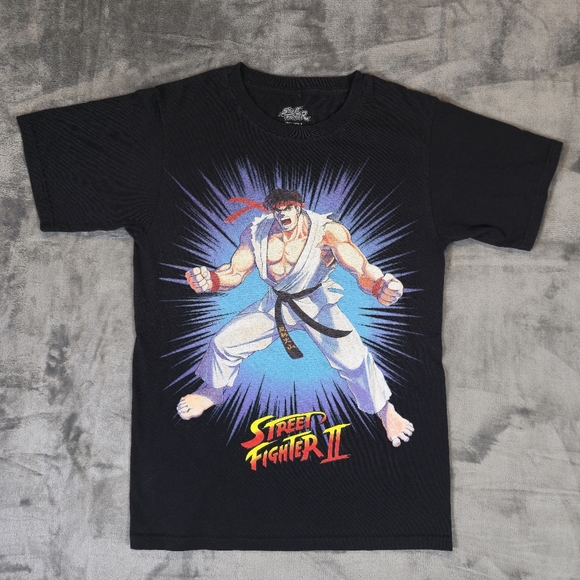 Nintendo Tops - Street Fighter 2 T Shirt Size Small Super Nintendo